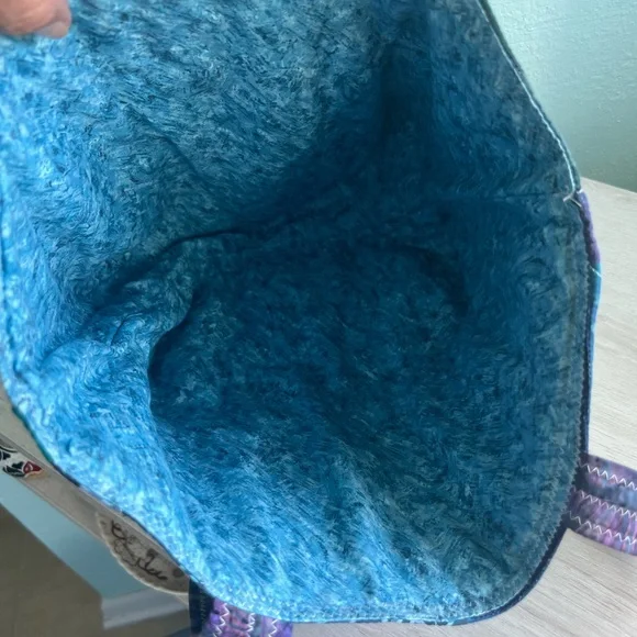 Unique design Handmade quilted “Seaside” theme tote - Picture 4 of 4